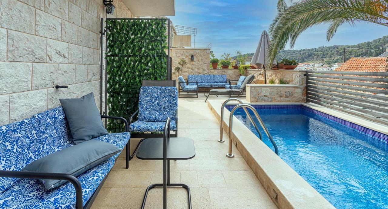 Villa Capitis In The Center- Luxury Apartment With Swimming Pool Hvar Town Exterior foto
